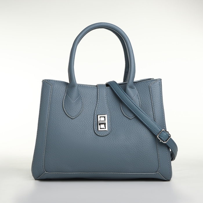 Сумка женская на молнии, TEXTURA, средний размер, цвет синий Сумка женская на молнии, TEXTURA, средний размер, цвет синий