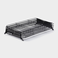 Решетка для глазирования и остывания кондитерских изделий 4-ярусная 43,5х25,5х8 см