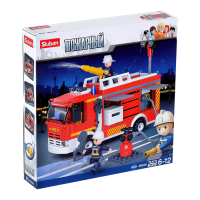 Конструктор &laquo;Пожарная машина&raquo;, 343 детали