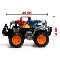 Машина радиоуправляемая &laquo;Пикап&raquo;, работает от батареек, цвет МИКС