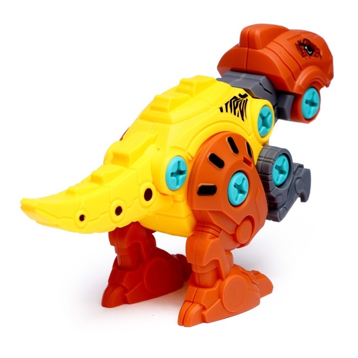 Конструктор винтовой &laquo;Тираннозавр&raquo;, с отвёрткой, 24 детали