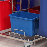 Тележка уборочная «Виолета», стандарт, 2×25 л, 2×8 л, 2 лотка, комплектация с нейлоновым мешком, 135 л Тележка уборочная «Виолета», стандарт, 2×25 л, 2×8 л, 2 лотка, комплектация с нейлоновым мешком, 135 л