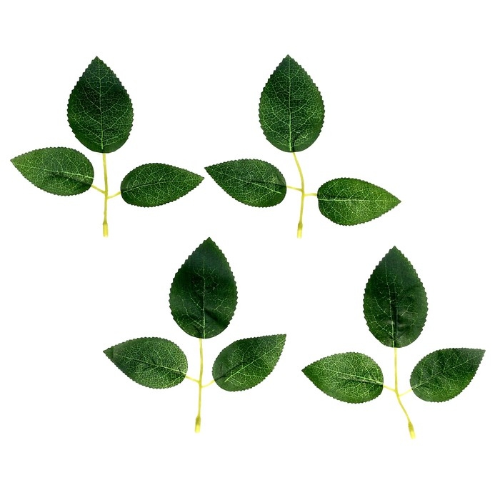 Декор для творчества &laquo;Листья №11&raquo;, набор 4 шт.