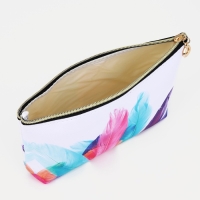 Косметичка на молнии, цвет белый Косметичка на молнии, цвет белый