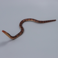 Новый год! Деревянная игрушка &laquo;Змея Кобра&raquo;, 60 &times; 2 &times; 2 см