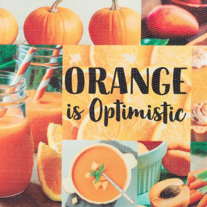 Салфетка на стол Салфетка на стол "ORANGE is Optimistic" 29*40 см