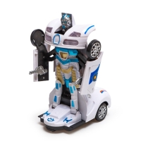 Робот радиоуправляемый &laquo;Полицейский&raquo;, трансформируется, световые и звуковые эффекты