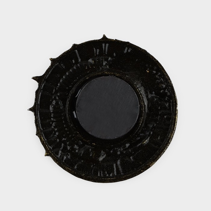 Магнит новогодний «С Новым годом» на Новый год на Новый год, диам. 4 см, зол Магнит новогодний «С Новым годом» на Новый год на Новый год, диам. 4 см, зол