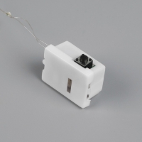 Фигура светодиодная &laquo;Пихта&raquo; 36 x15 x 15 см, 20 LED, батарейки AG13x3 (в комплекте), свечение тёплое белое