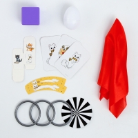 Набор волшебника &laquo;Факультет Дружных&raquo;, 6 фокусов, инструкция в комплекте