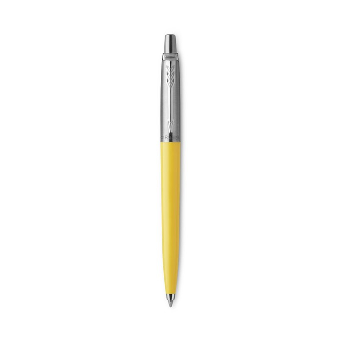 Ручка шариковая Parker Jotter Color М, корпус пластиковый, жёлтый, синие чернила, блистер Ручка шариковая Parker Jotter Color М, корпус пластиковый, жёлтый, синие чернила, блистер