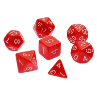 Набор кубиков для D&D (Dungeons and Dragons, ДнД), серия: D&D, "Время игры", 7 шт Набор кубиков для D&D (Dungeons and Dragons, ДнД), серия: D&D, "Время игры", 7 шт