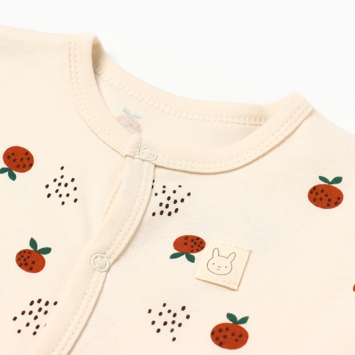 Комбинезон Крошка Я Oranges  р. 68-74, молочный