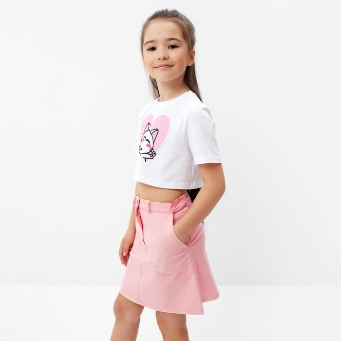 Юбка джинсовая KAFTAN р. 30 (98-104 см), розовый