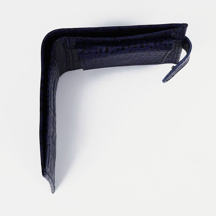 Кошелёк женский на кнопке, цвет фиолетовый