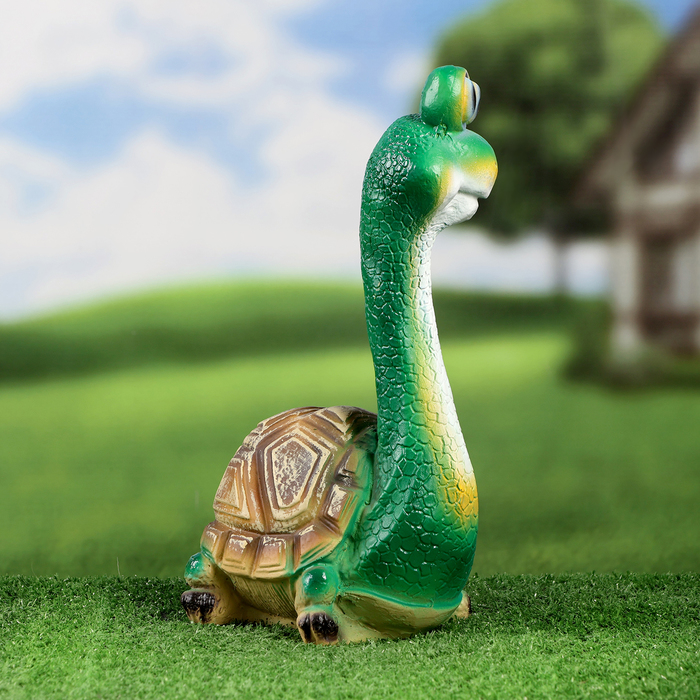 Садовая фигура "Черепаха пучеглазая" 17х14х30см