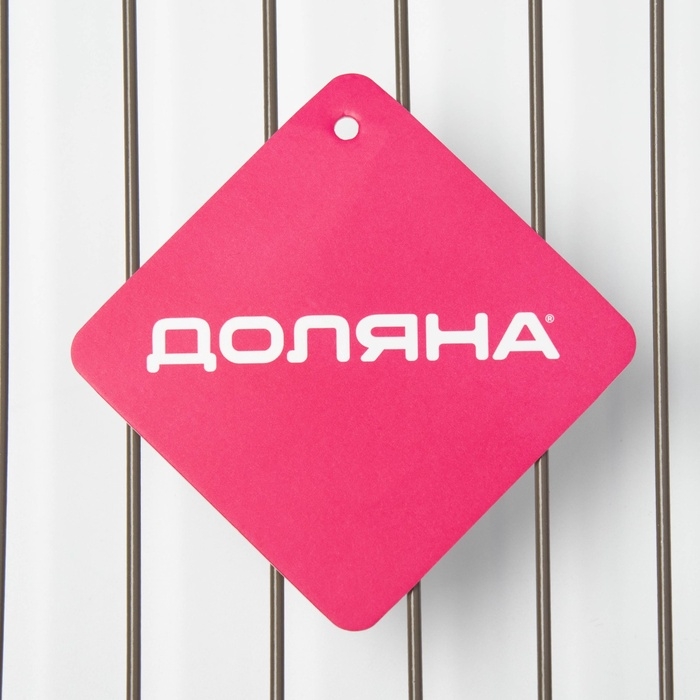 Полка универсальная угловая Доляна, 31&times;24,5&times;16 см, цвет коричневый