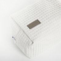 Косметичка на молнии TEXTURA, цвет белый Косметичка на молнии TEXTURA, цвет белый