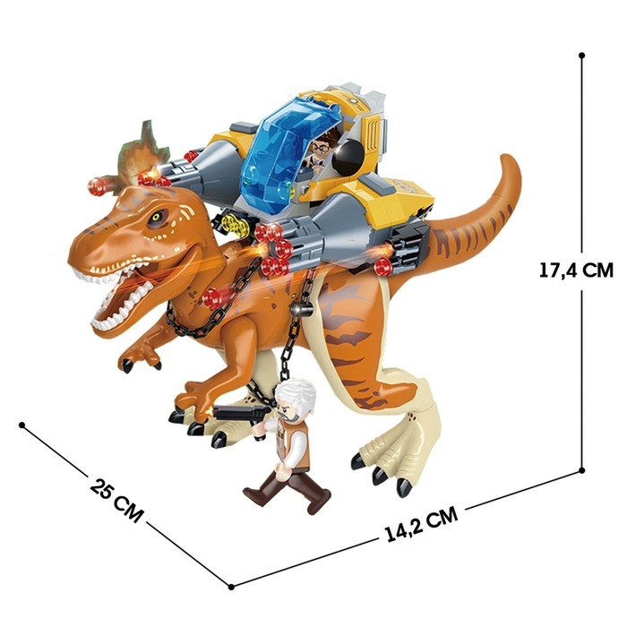 Конструктор Дино &laquo;Бой в Джунглях&raquo;, 754 детали