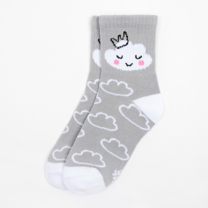 Носки детские KAFTAN Носки детские KAFTAN "Night", размер 14-16, цвет серый