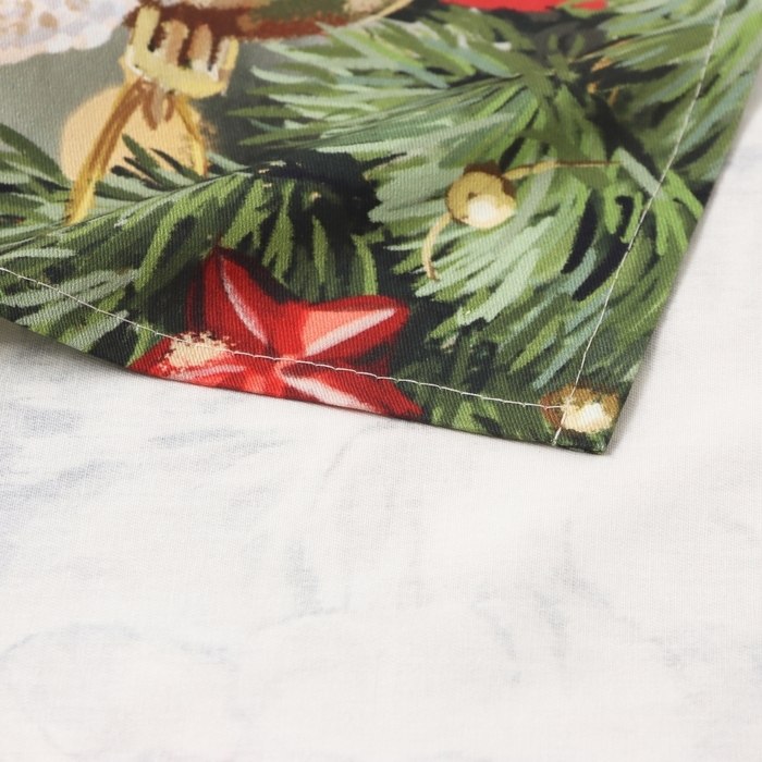 Новый год. Полотенце Этель Новый год. Полотенце Этель "Счастливы вместе" 40х73 см, 100% хлопок, саржа 190 г/м2