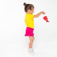 Футболка детская, цвет жёлтый, рост 146 см