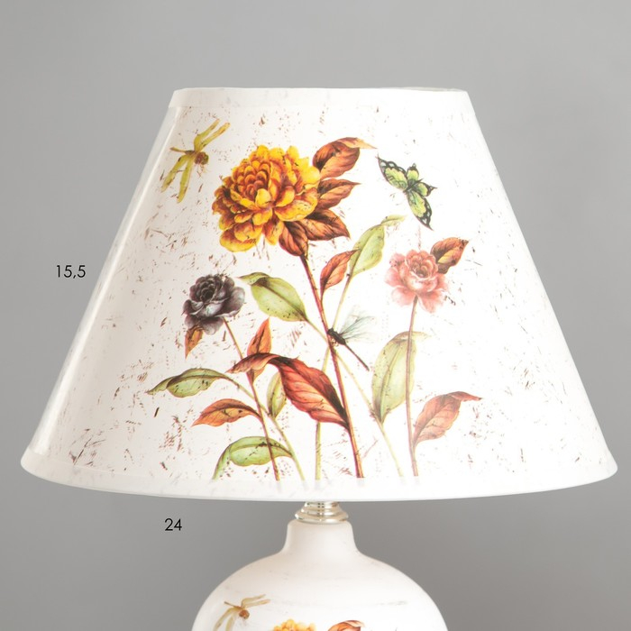 Лампа настольная "Эко-стиль. Астры" Е14 25W 220В RISALUX