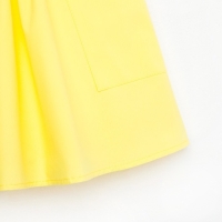 Платье для девочки с карманами KAFTAN, размер 36 (134-140), цвет жёлтый