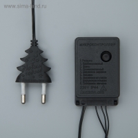 Гирлянда «Нить» 3 м, IP20, тёмная нить, 30 ламп, свечение мульти, 8 режимов, 220 В Гирлянда «Нить» 3 м, IP20, тёмная нить, 30 ламп, свечение мульти, 8 режимов, 220 В