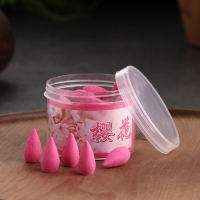 Благовония конусные "Сакура", пуля, 40 капсул, стелющийся дым Благовония конусные "Сакура", пуля, 40 капсул, стелющийся дым