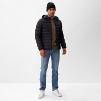 Куртка мужская на молнии Collorista цвет черный, р-р 50