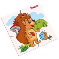 Развивающие пазлы из дерева &laquo;Лесные животные&raquo;