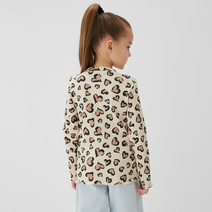 Футболка с длинным рукавом KAFTAN Leo love размер 38 (146-152см)