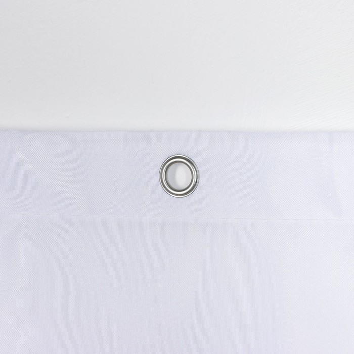 Штора для ванны Доляна &laquo;Душа фламинго&raquo;, с люверсами, 180&times;180 см