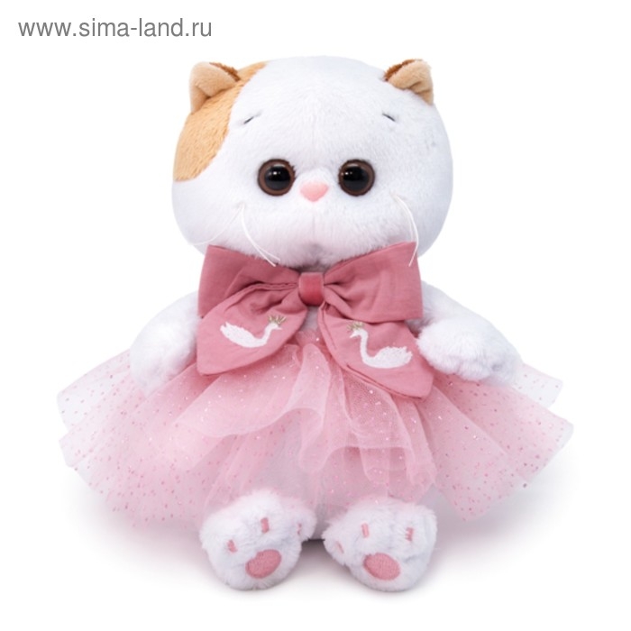 Мягкая игрушка &laquo;Кошечка Ли-Ли baby&raquo; в юбке с блестками, 20 см