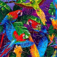 Пазл деревянный фигурный &laquo;Тропическая сказка&raquo;, 166 элементов