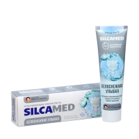 Зубная паста SILCAMED Белоснежная улыбка 110 г Зубная паста SILCAMED Белоснежная улыбка 110 г