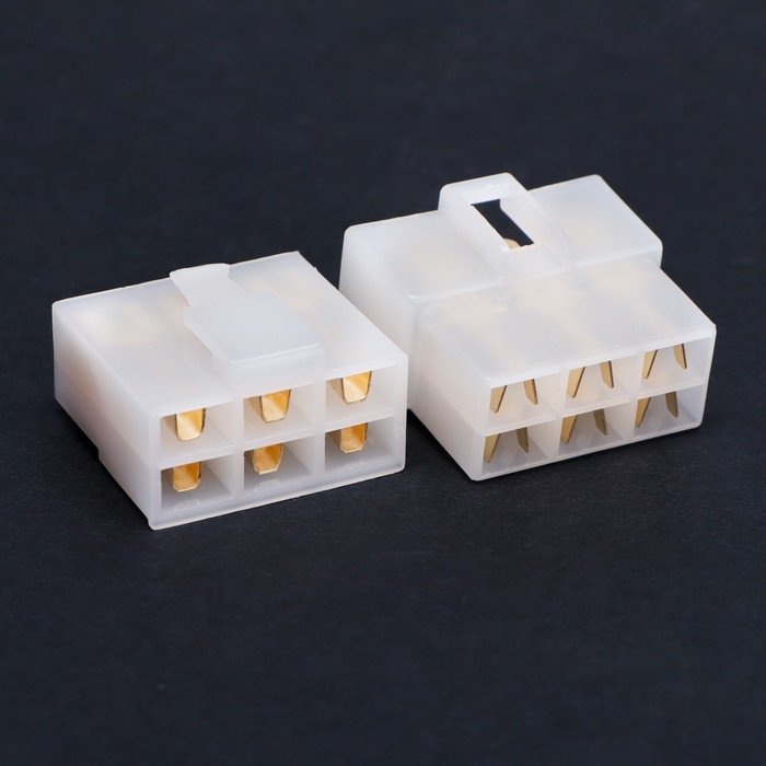 Разъем автомобильный, штекер-гнездо DJ7061-6.3-11/21, 6 контактов, набор 5 шт Разъем автомобильный, штекер-гнездо DJ7061-6.3-11/21, 6 контактов, набор 5 шт