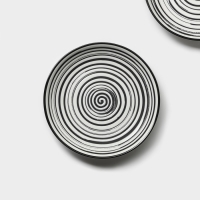 Набор тарелок фарфоровых пирожковых Magistro Hypnose, 15,3&times;2,3 см, 2 шт