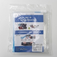 Вакуумный пакет скручивающийся дорожный, 38&times;54 см, 2 шт, цвет МИКС