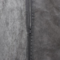 Чехол для одежды, 60&times;100 см, спанбонд, цвет серый