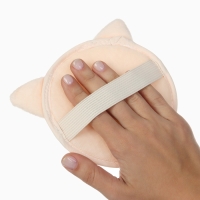 Мочалка детская &laquo;Котенок&raquo; 11х10 см, Крошка Я