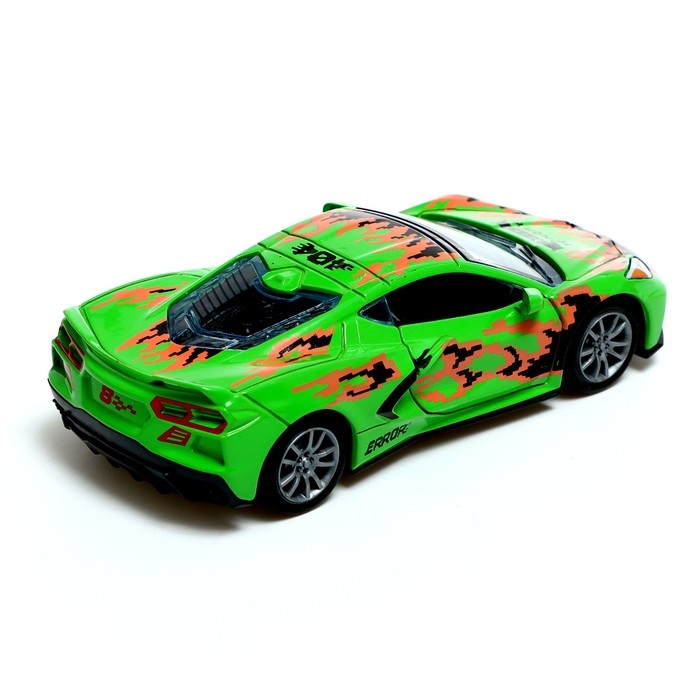 Машина металлическая «Спорткар», 1:32, инерция, открываются двери, цвет МИКС Машина металлическая «Спорткар», 1:32, инерция, открываются двери, цвет МИКС