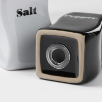 Набор керамический для специй Magistro «Инь-Янь», 2 предмета: солонка, перечница, 150 мл Набор керамический для специй Magistro «Инь-Янь», 2 предмета: солонка, перечница, 150 мл