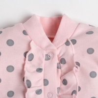 Комбинезон Крошка Я "Горошек", розовый, рост 74-80 см Комбинезон Крошка Я "Горошек", розовый, рост 74-80 см