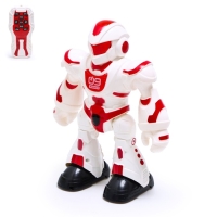 Робот радиоуправляемый &laquo;Танцор&raquo;, световые и звуковые эффекты, работает от батареек, цвет МИКС