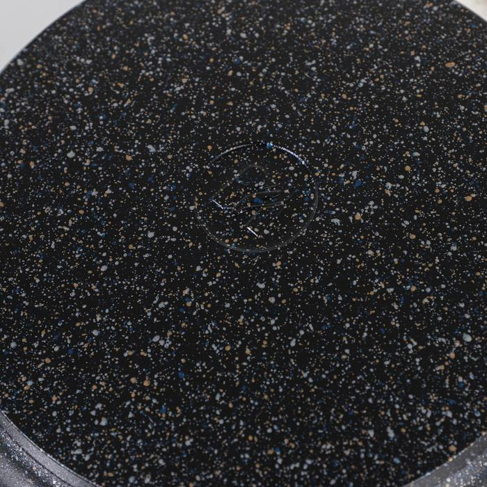 Сковорода &laquo;Гранит Star&raquo;, d=24 см, съёмная ручка, антипригарное покрытие, цвет чёрный