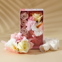 Подарочный набор косметики «Лучшей на свете», мыло лепестковое, ЧИСТОЕ СЧАСТЬЕ Подарочный набор косметики «Лучшей на свете», мыло лепестковое, ЧИСТОЕ СЧАСТЬЕ