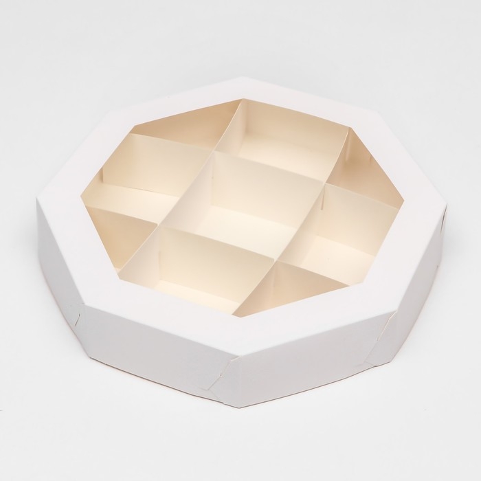 Менажница белая, 25 х 5 см