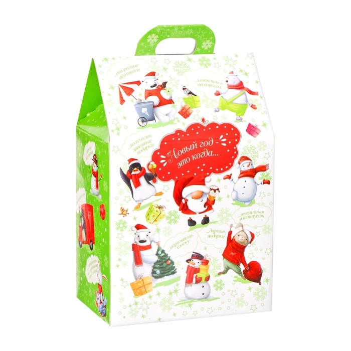 Новый год. Новогодний подарок "Мини-домик", 150 г